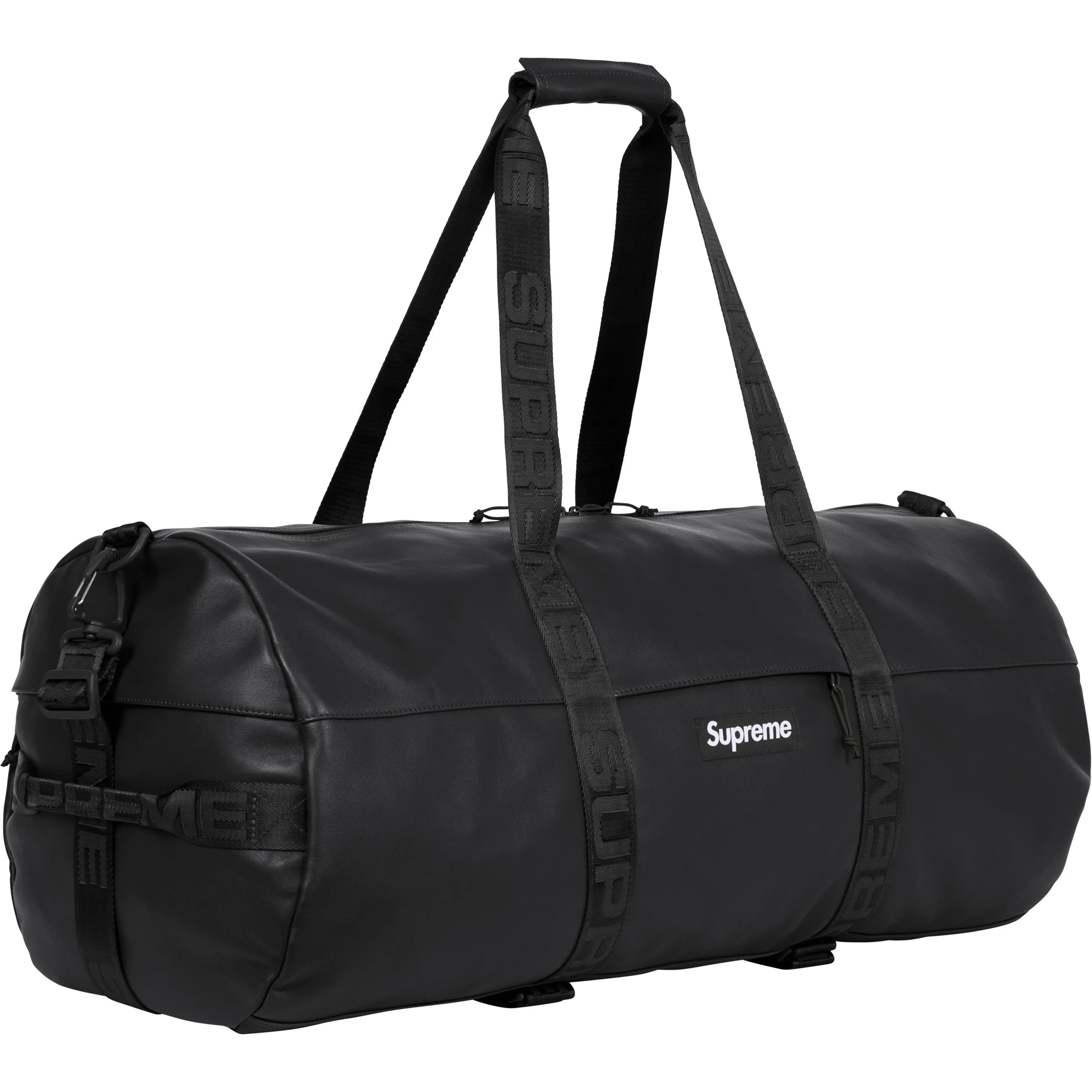 Leather Large Duffle Bag view 7